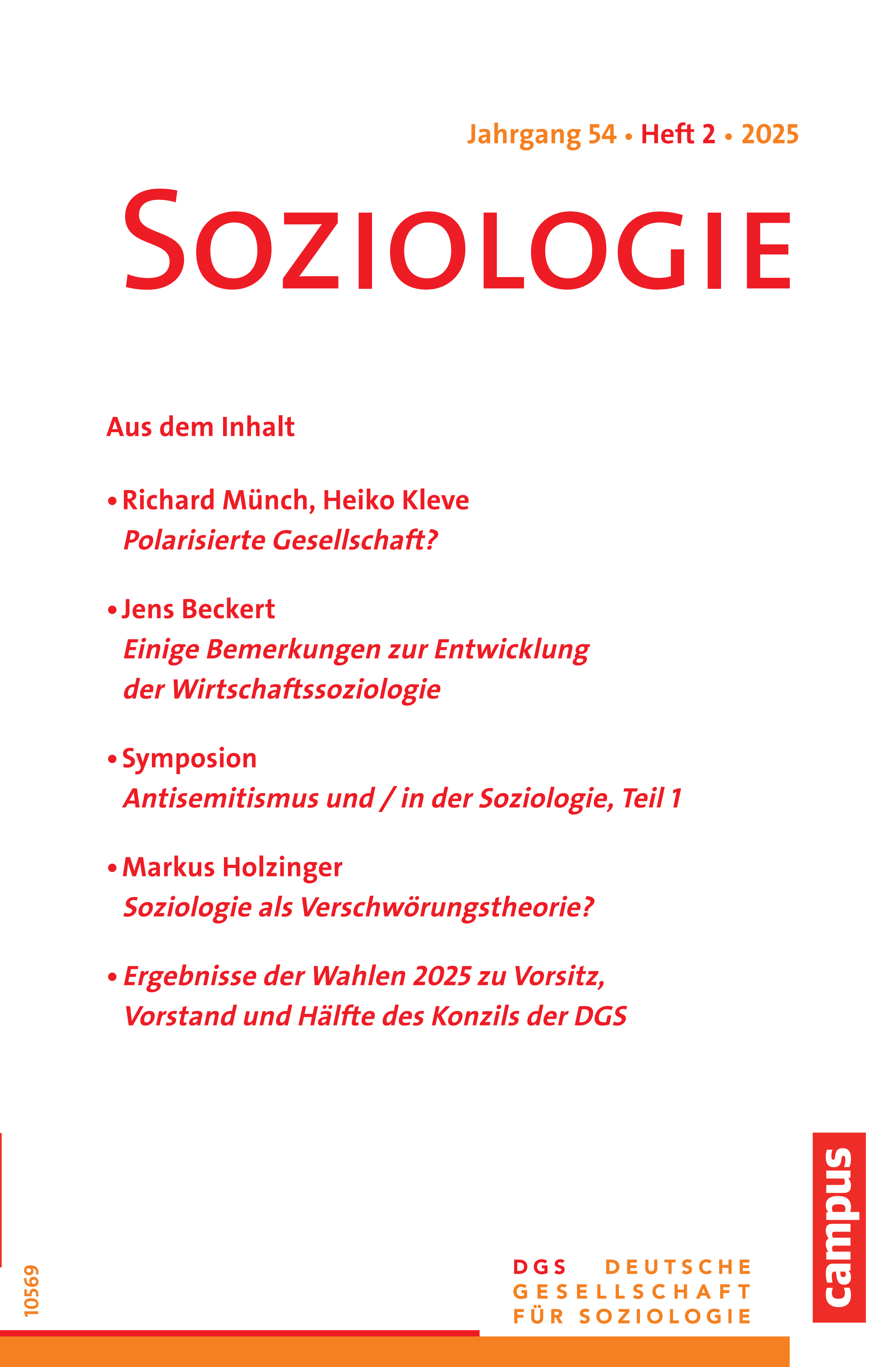 					Ansehen Nr. 2 (2025): Soziologie · Jg. 54 · Heft 2 · 2025
				